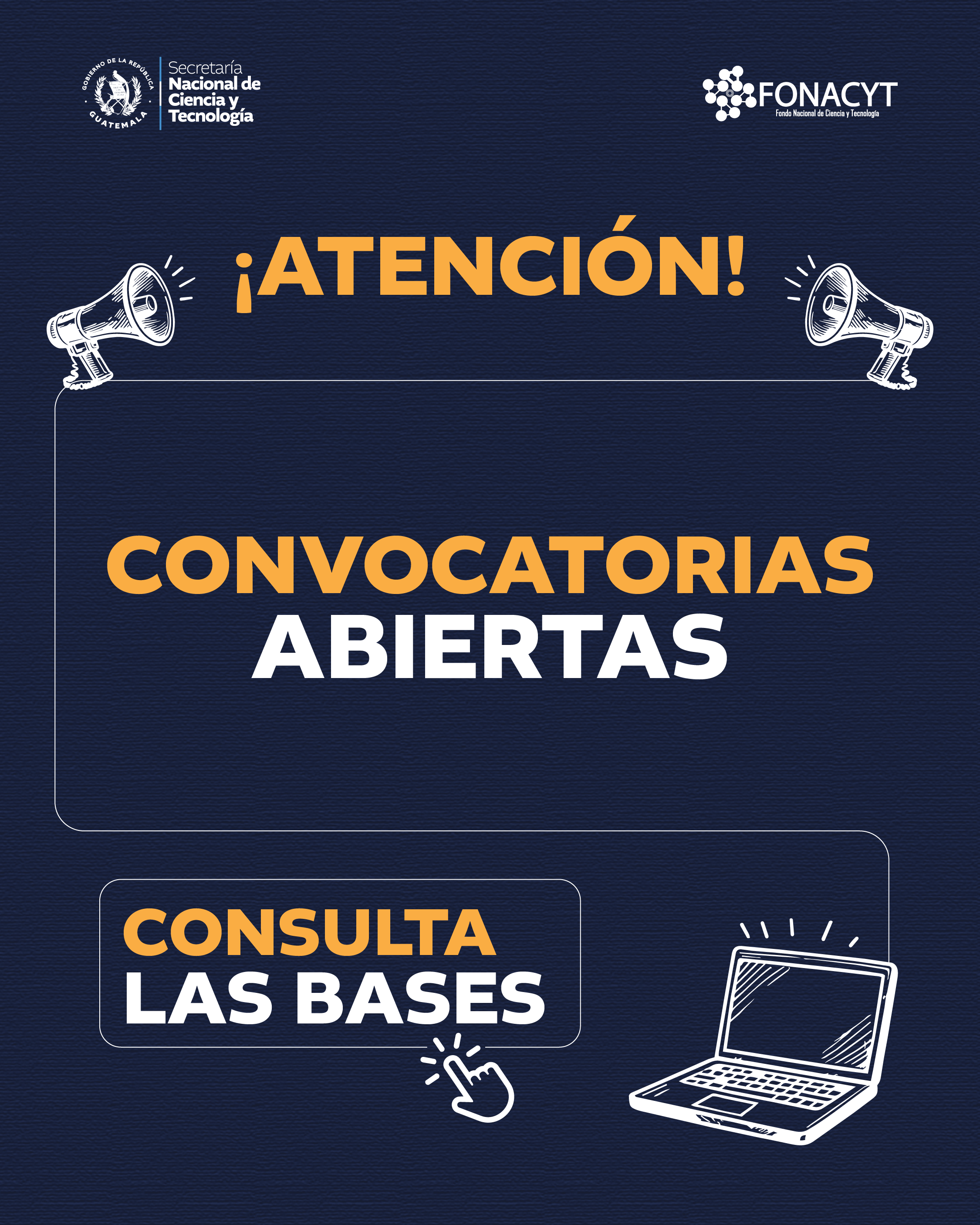 Convocatorias Abiertas Fonacyt